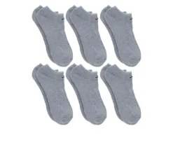 Adidas Socks>6 Pair Men's Cushioned No Show Socks