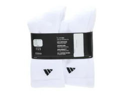 6 Pair Men's Cushioned Crew Socks|Adidas Hot