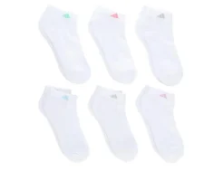 6 Pair Women's Cushion Low Cut Socks|Adidas New
