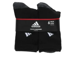 6p Boys Cushioned Crew 2|Adidas Sale