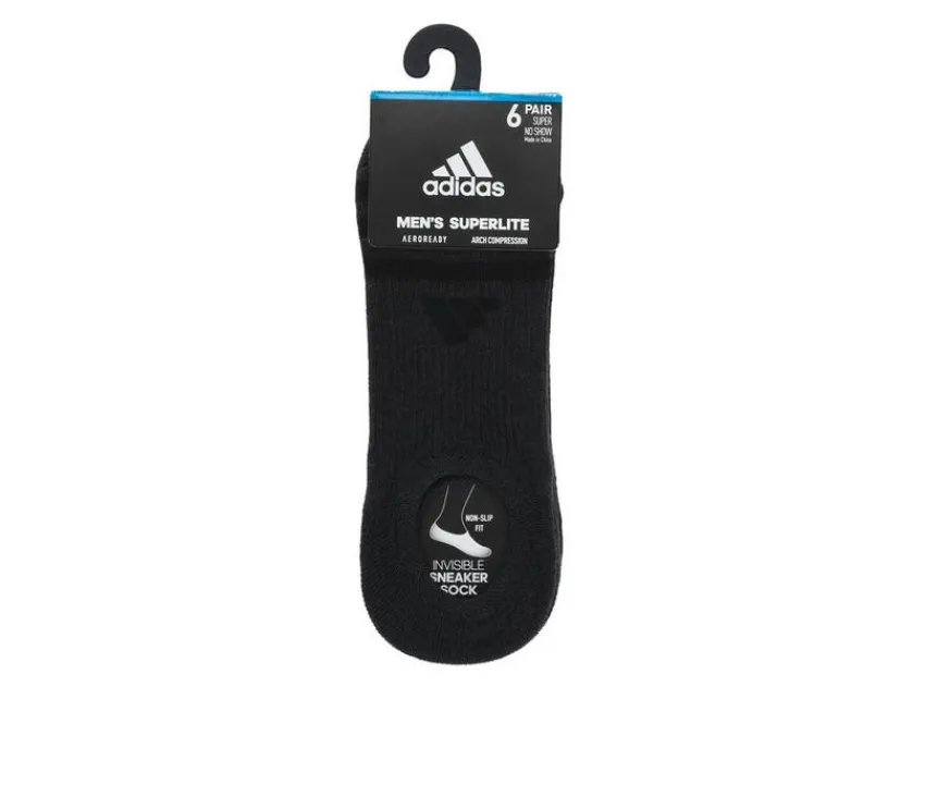 Adidas Socks>6p Mens Superlite Liner Socks