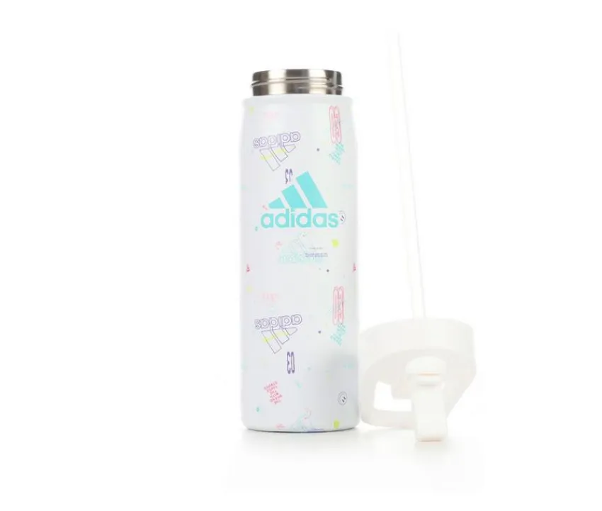 Steel Straw 600 Ml Water Bottle|Adidas Clearance