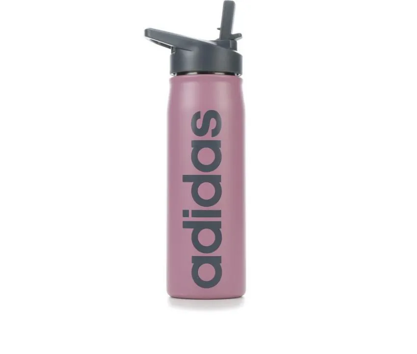Adidas Water Bottles>Steel Straw 600 Ml Water Bottle