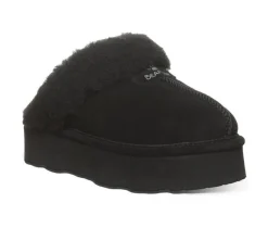 Retro Loki Platform Winter Clog Slippers|Bearpaw Clearance