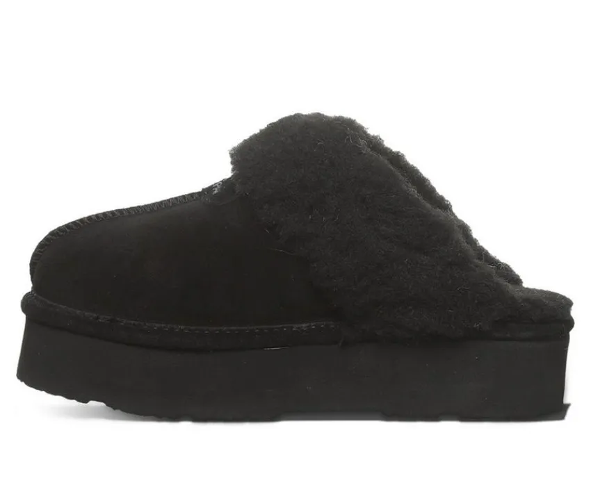 Retro Loki Platform Winter Clog Slippers|Bearpaw Clearance