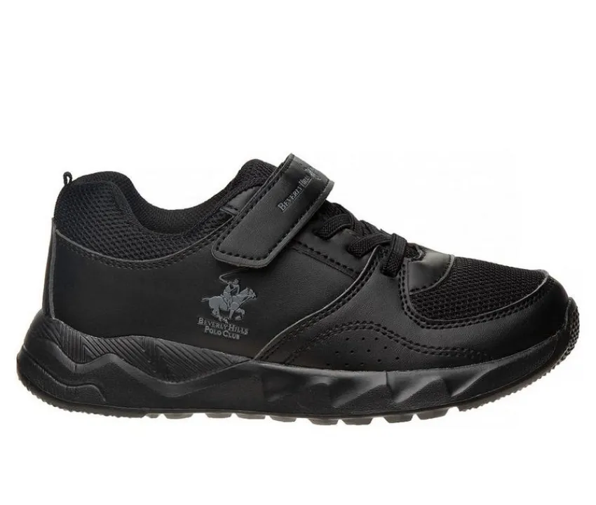 Boys' Little Kid & Big Kid BH87576M Velcro Sneakers|Beverly Hills Polo Club Best