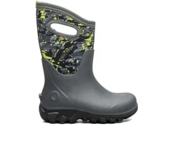 Boys' Little Kid & Big Kid Seamless Edgy Camo Rain Boots|Bogs Footwear Best