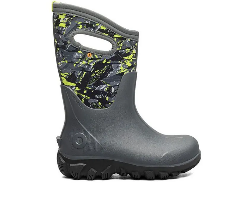Boys' Little Kid & Big Kid Seamless Edgy Camo Rain Boots|Bogs Footwear Best