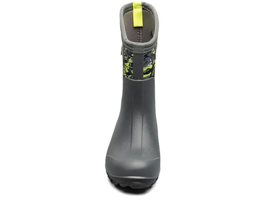 Boys' Little Kid & Big Kid Seamless Edgy Camo Rain Boots|Bogs Footwear Best