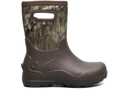 Bogs Footwear Boots|Big Kid (Sizes 3.5-7)>Boys' Little Kid & Big Kid York Seamless Mossy Rain Boots