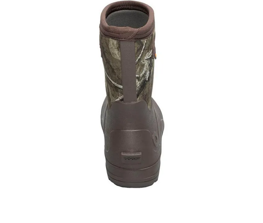 Bogs Footwear Boots|Big Kid (Sizes 3.5-7)>Boys' Little Kid & Big Kid York Seamless Mossy Rain Boots