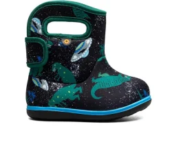 Bogs Footwear Toddler (Sizes 4.5-10)|Boots>Boys' Toddler Baby Bogs II Dino Rain Boots