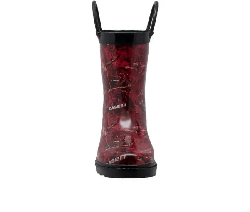 Boys' Toddler Camo Rubber Rain Boots|Case IH Online