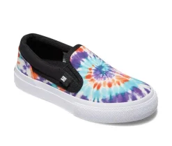 DC Athletics & Sneakers|Big Kid (Sizes 3.5-7)>Boys' Little Kid & Big Kid Manual Slip On Skate Sneakers