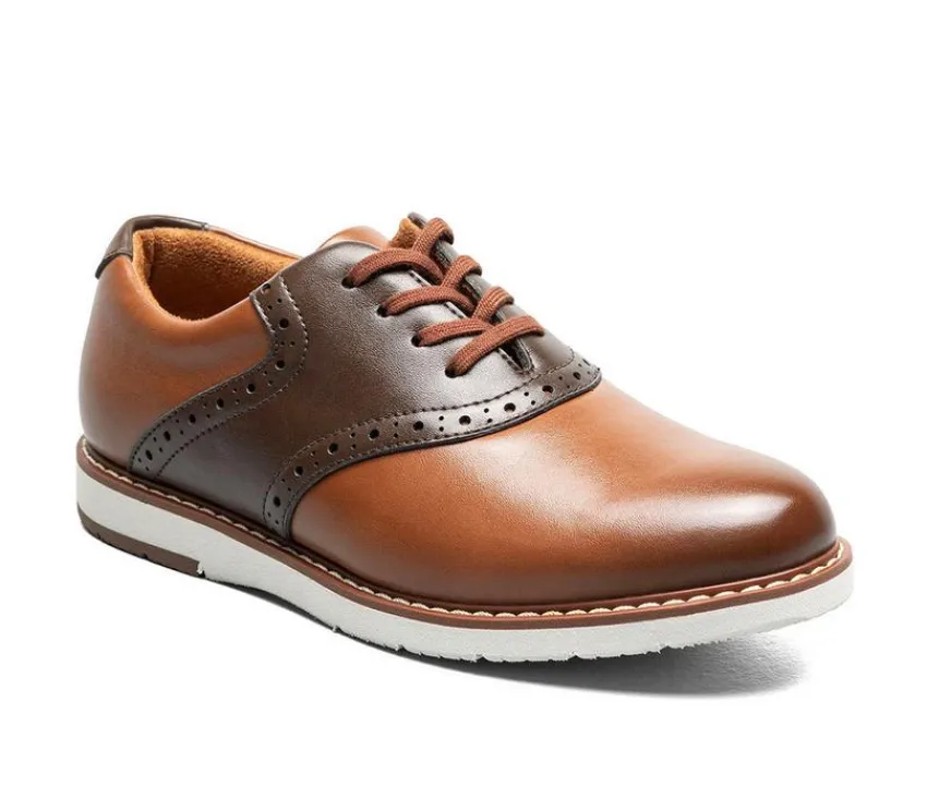 Florsheim Dress|Dress>Boys' Vibe Saddle Toe JR Dress Shoes
