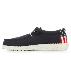 Boys' Little Kid & Big Kid Wally Americana Casual Shoes|HEYDUDE