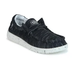 Boys' Little Kid & Big Kid Wally Youth Stretch Casual Shoes|HEYDUDE Best