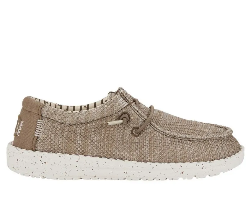 Boys' Little Kid & Big Kid Wally Stretch Sox Casual Shoes|HEYDUDE Discount