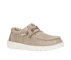 Boys' Little Kid & Big Kid Wally Stretch Sox Casual Shoes|HEYDUDE Discount
