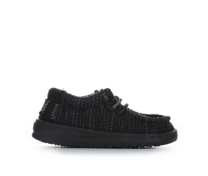 Boys' Toddler Wally Stetch Sox Casual Shoes|HEYDUDE Hot