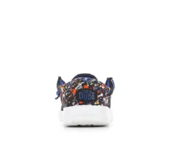 Boys' Toddler Wally Funk Splatter Casual Shoes|HEYDUDE Sale