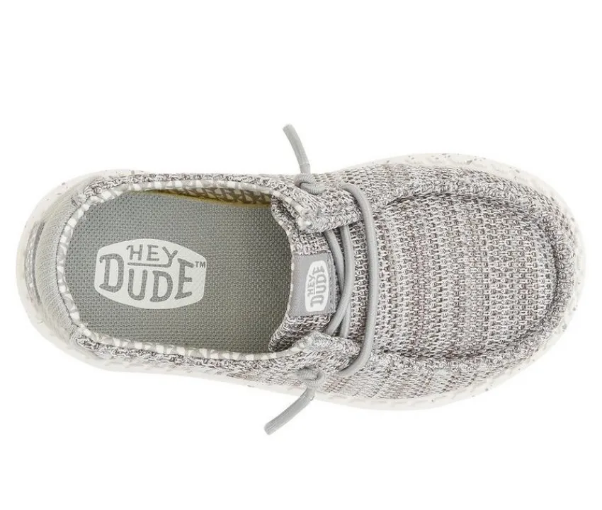 Boys' Toddler Wally Stetch Sox Casual Shoes|HEYDUDE Hot