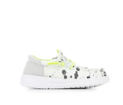 HEYDUDE Casual|Casual>Boys' Toddler Wally Funk Splatter Casual Shoes