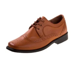 Boys' Little Kid & Big Kid 31801C Lace-Up Dress Oxfords|Josmo Discount