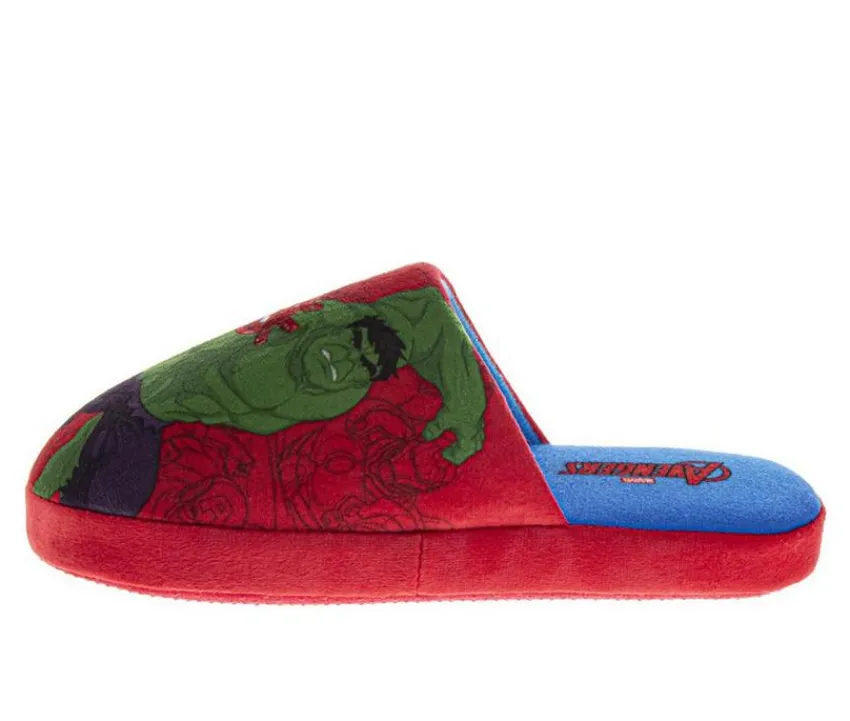 MARVEL Kid's|Big Kid (Sizes 3.5-7)>Boys' Little Kid & Big Kid Avengers Slippers