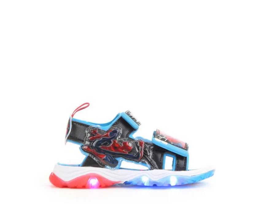 MARVEL Casual|Toddler (Sizes 4.5-10)>Boys' Toddler & Little Kid Spiderman Light-Up Sandals