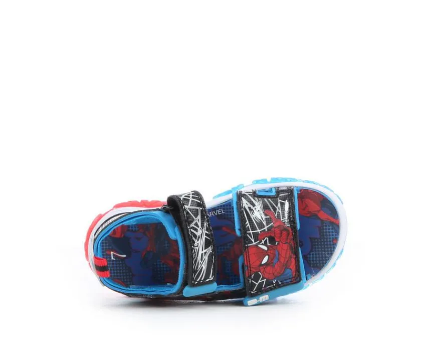 MARVEL Casual|Toddler (Sizes 4.5-10)>Boys' Toddler & Little Kid Spiderman Light-Up Sandals