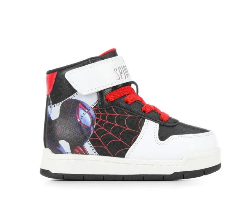 Boys' Toddler Spider Mid Top Sneakers|MARVEL Clearance
