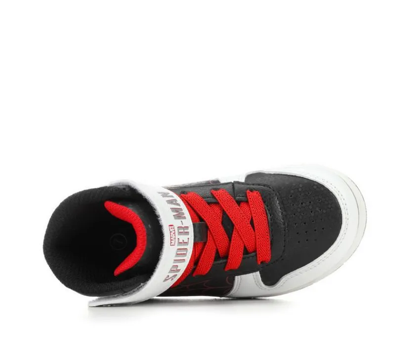 Boys' Toddler Spider Mid Top Sneakers|MARVEL Clearance