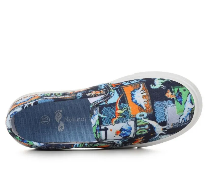 Boys' Little Kid Brutus Slip-On Shoes|Natural Steps Clearance