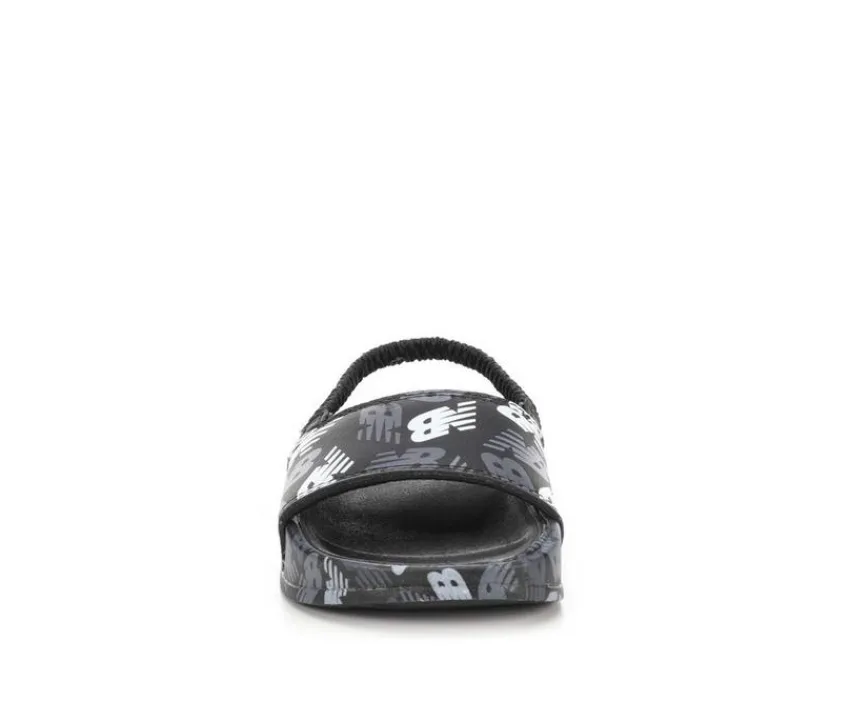 New Balance Infant (Sizes 0-4)|Toddler (Sizes 4.5-10)>Boys' Infant & Toddler 200 BLK RP Sport Slides