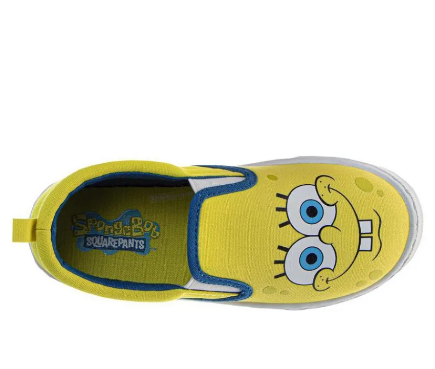 Boys' Little Kid SpongeBob & Patrick Slip On Shoes|Nickelodeon New