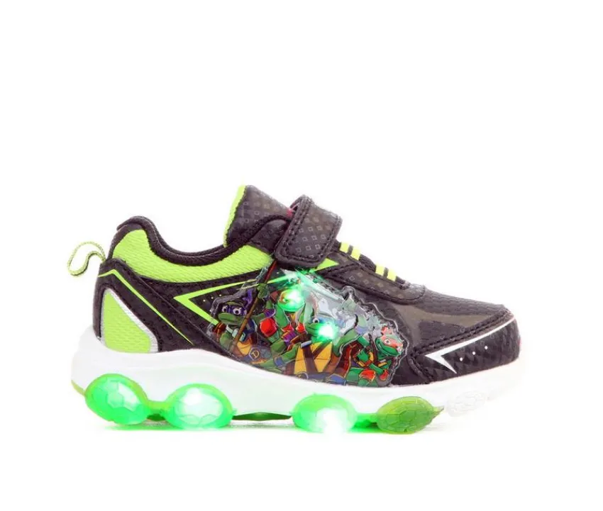 Nickelodeon Casual|Athletics & Sneakers>Boys' Toddler & Little Kid TMNT Lighted 18 Light-Up Sneakers