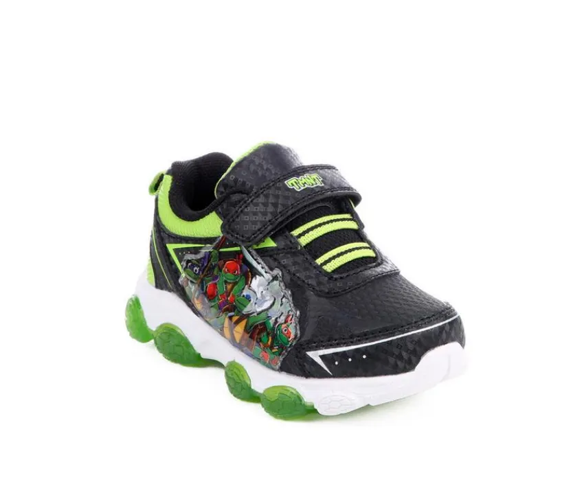 Nickelodeon Casual|Athletics & Sneakers>Boys' Toddler & Little Kid TMNT Lighted 18 Light-Up Sneakers