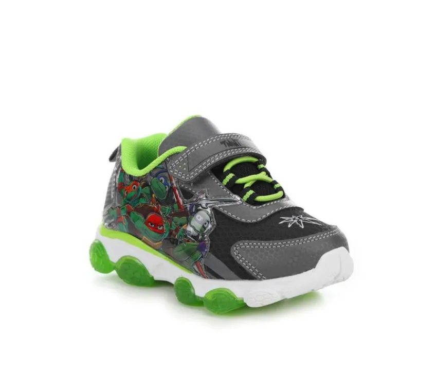 Nickelodeon Casual|Athletics & Sneakers>Boys' Toddler & Little Kid TMNT Lighted 17 Light-Up Sneakers