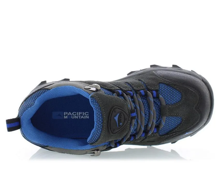Pacific Mountain Boots|Big Kid (Sizes 3.5-7)>Boys' Big Kid Boulder Low Waterproof Hiking Shoes