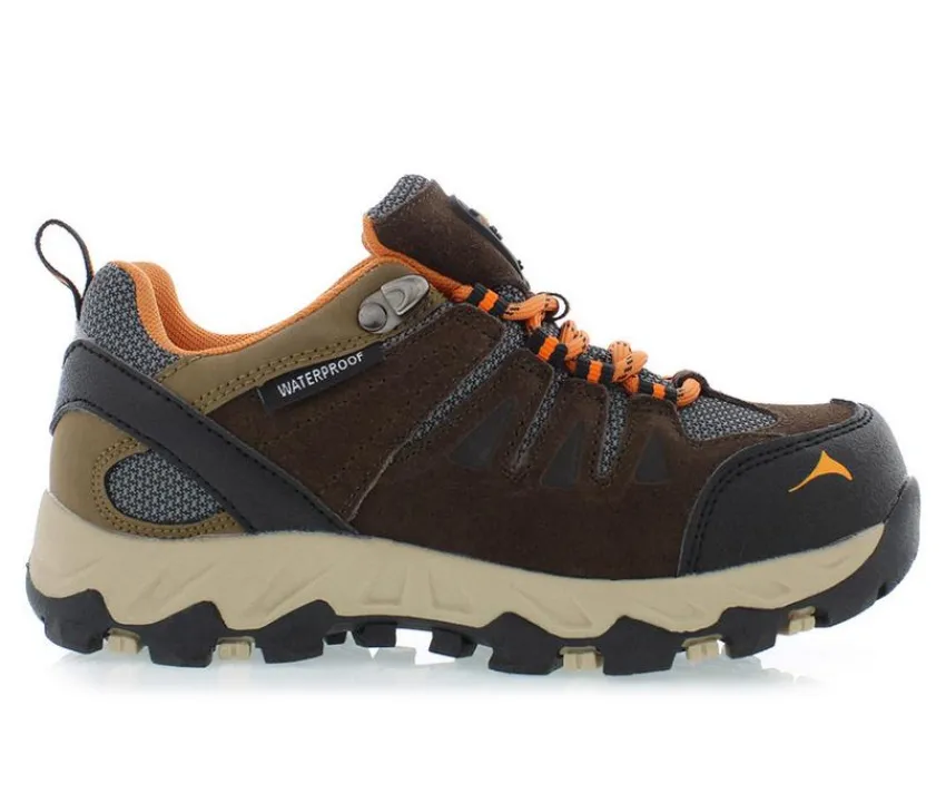 Boys' Big Kid Boulder Low Waterproof Hiking Shoes|Pacific Mountain