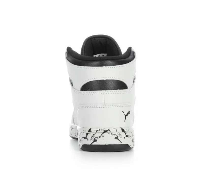 Puma Athletics & Sneakers>Boys' Big Kid Rebound Lay Up Mid Marble Basketball Sneakers