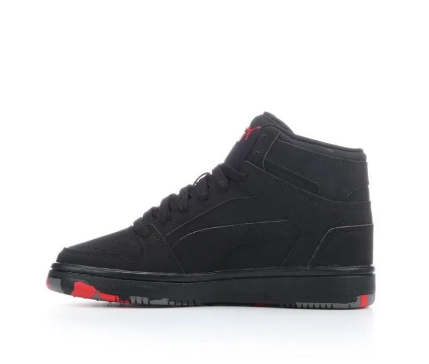 Boys' Big Kid Rebound Layup Marbleized Junior Sneakers|Puma New