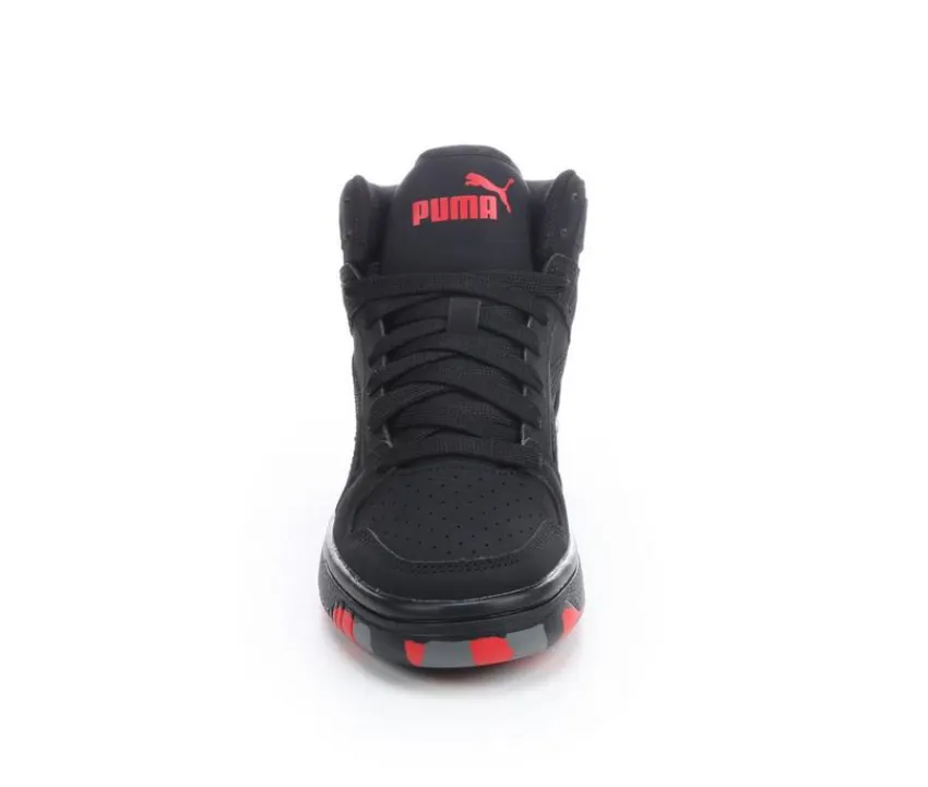 Boys' Big Kid Rebound Layup Marbleized Junior Sneakers|Puma New