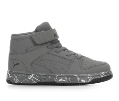 Boys' Little Kid & Big Kid Rebound Layup Marble NBK High-Top Sneakers|Puma New