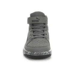Boys' Little Kid & Big Kid Rebound Layup Marble NBK High-Top Sneakers|Puma New