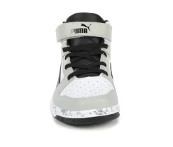Boys' Little Kid & Big Kid Rebound Layup Mid Marble Sneakers|Puma Hot