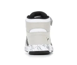 Boys' Little Kid & Big Kid Rebound Layup Mid Marble Sneakers|Puma Hot