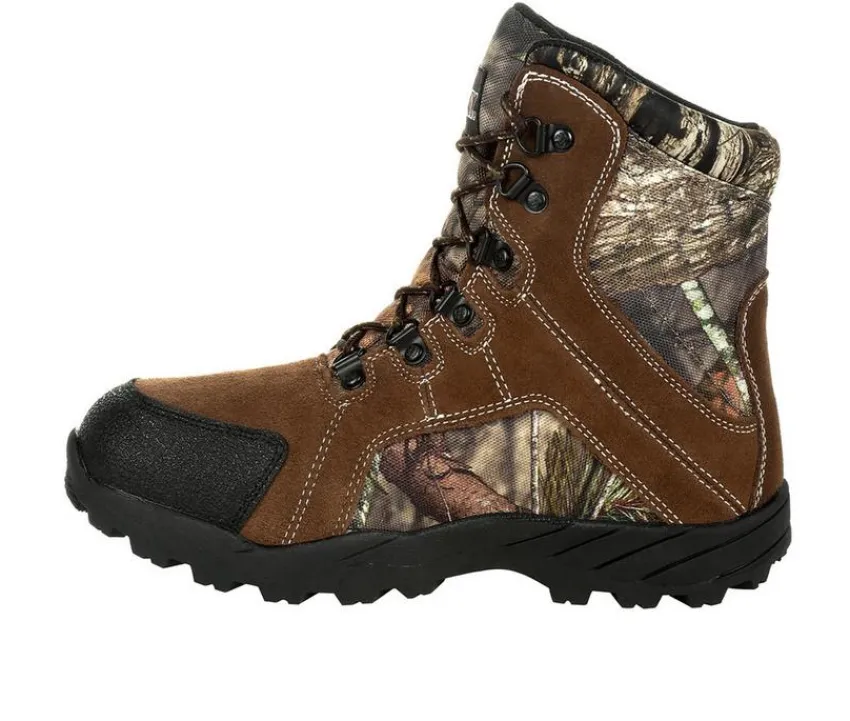 Rocky Boots|Big Kid (Sizes 3.5-7)>Boys' Camo Hiker 11-6 Boots