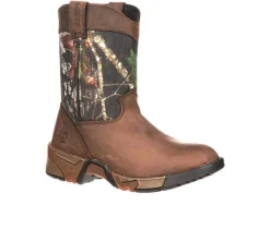 Rocky Boots|Boots>Boys' Little Kid & Big Kid Aztec Wellington Outdoor Boots